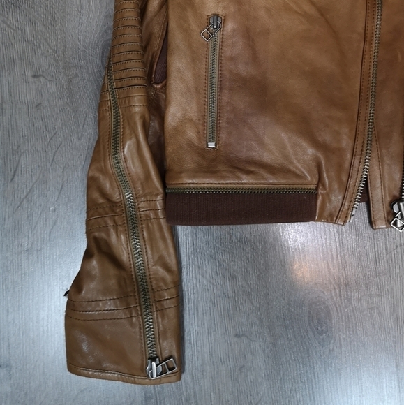 Vintage Yigal Azrouel Leather Moto Biker Jacket - Picture 9 of 12